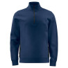 Sweatshirt double face avec zip | Textile haut du corps