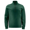 Sweatshirt double face avec zip | Textile haut du corps