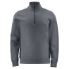 Sweatshirt double face avec zip | Textile haut du corps