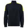 Sweatshirt double face avec zip | Textile haut du corps