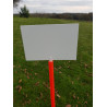 Lot 50 Panneaux supports pour piquet emboîtable