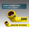 Rubalise jaune "scène de crime" 75mm*100m