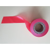 Rubalise de signalisation unie plastique - couleur unie - 70mm*250m - 7 couleurs disponibles