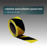 Adhésif noir/jaune