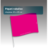 Piquet rubalise réutilisable - 7 couleurs -  Balisage