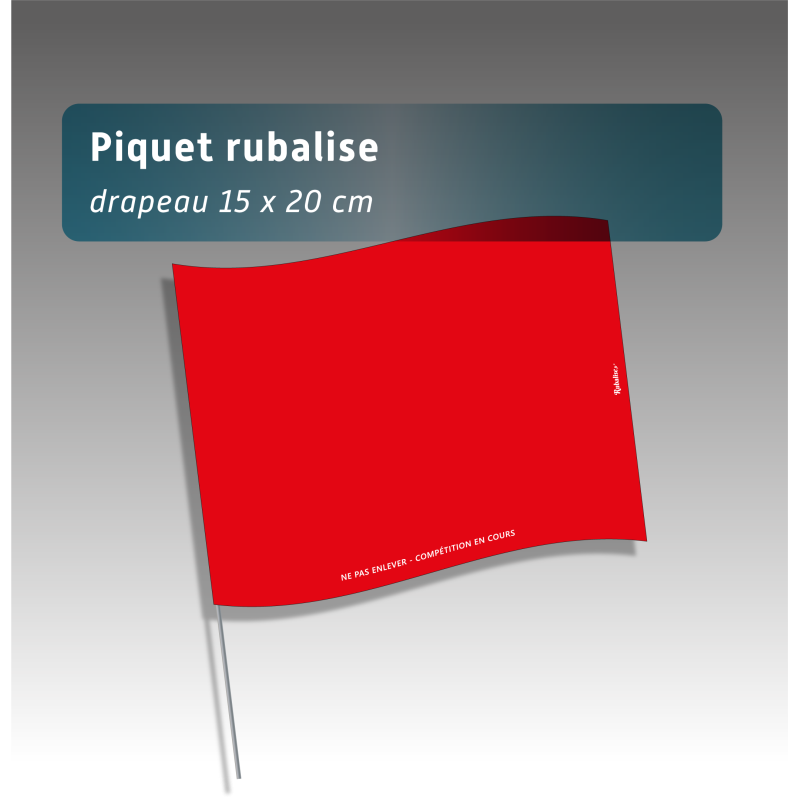 Piquets rubalise lot de 100 | Balisage et signalisation
