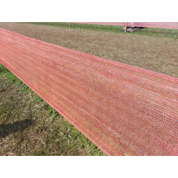 Filet de balisage - maille tricotée 80cm*1000m - rouge