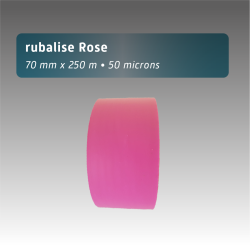 Rubalise Plastique 70 mm x 250 m – Balisage et Signalisation Extérieure
