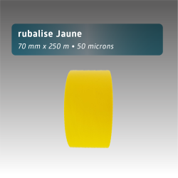 Rubalise Plastique 70 mm x 250 m – Balisage et Signalisation Extérieure