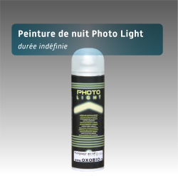 Bombe de peinture luminescente de nuit | Marquage au sol nuit