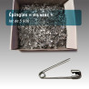 Épingles à Nourrice de Course 28 mm – Lot de 5 000 pour Fixation de Dossards