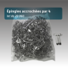 Épingles à nourrice de course 28 mm – Lot de 20 000 (attachées par 4) pour dossards sportifs