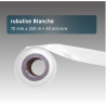 Rubalise Plastique Blanche 70 mm x 250 m – Balisage & Signalisation Extérieure