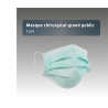 Masque Chirurgical Grand Public - 3 plis