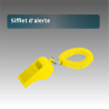 sifflet d'alerte sécurité