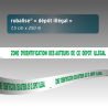 Rubalise dépôt illégal 75 mm x 250 m | Identification